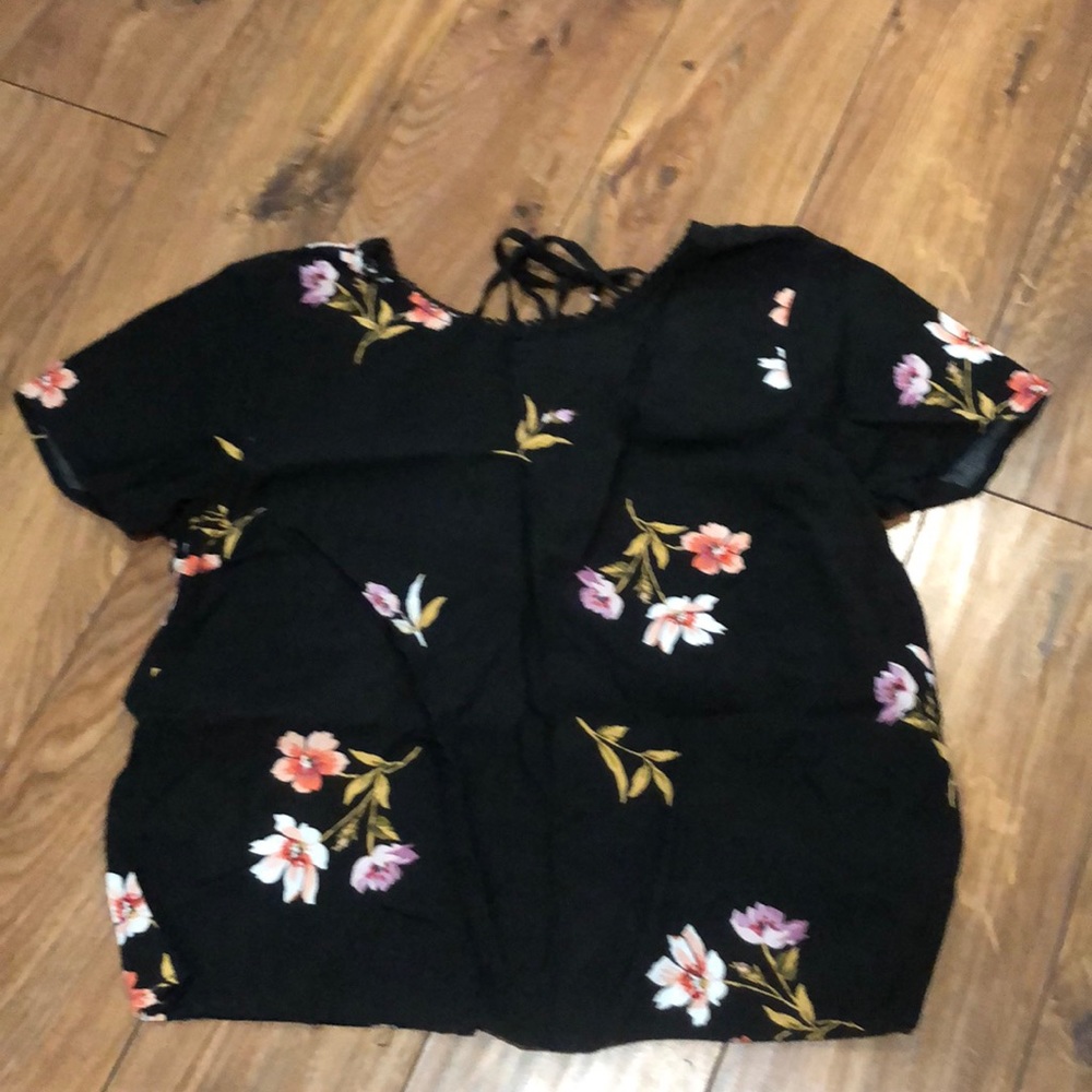 Abercrombie Crop Top Floral